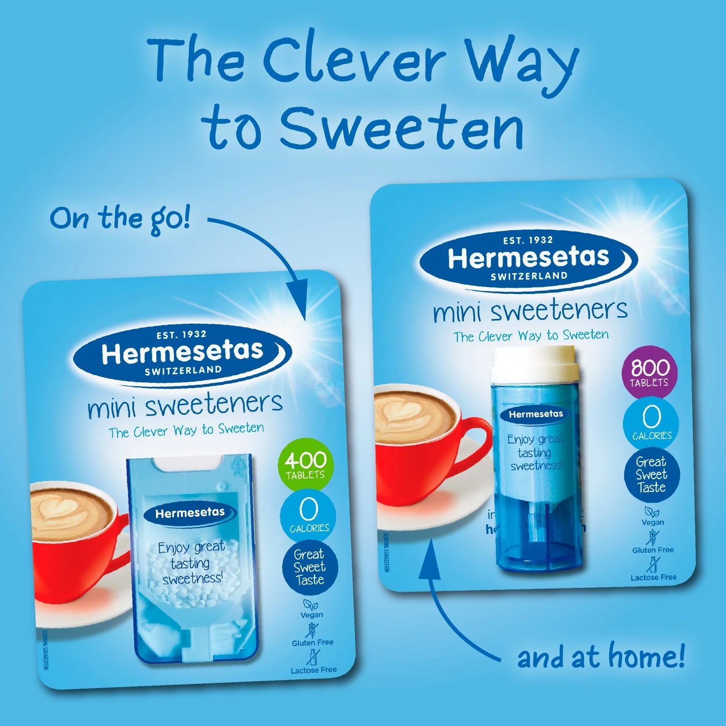 Mini Sweeteners 400pk by HERMESETAS