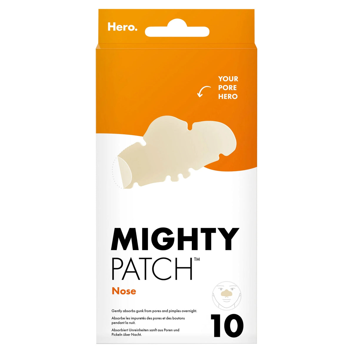 Mighty Patch Nose 10 Pack by Hero