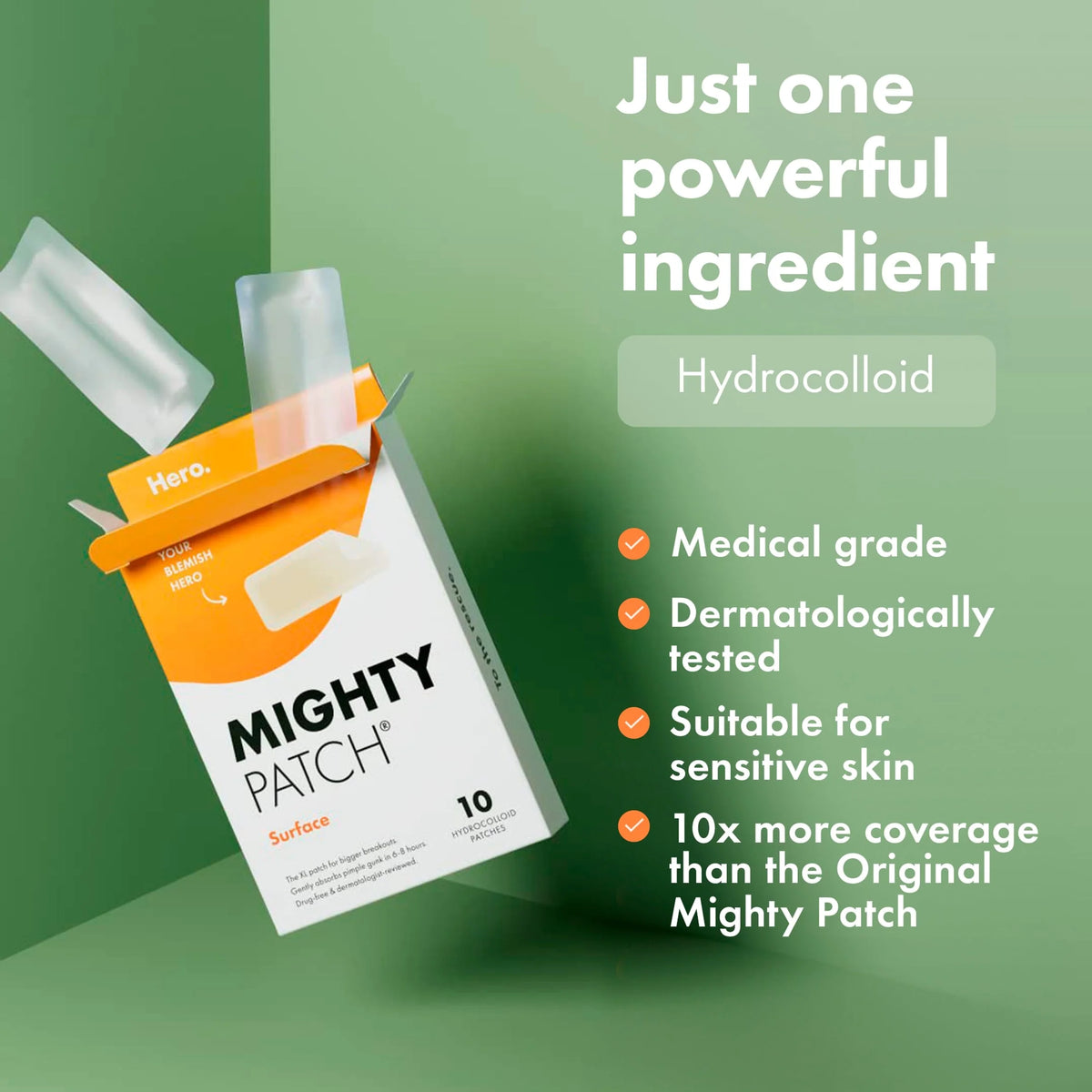 Mighty Patch Surface 10 Pack by Hero
