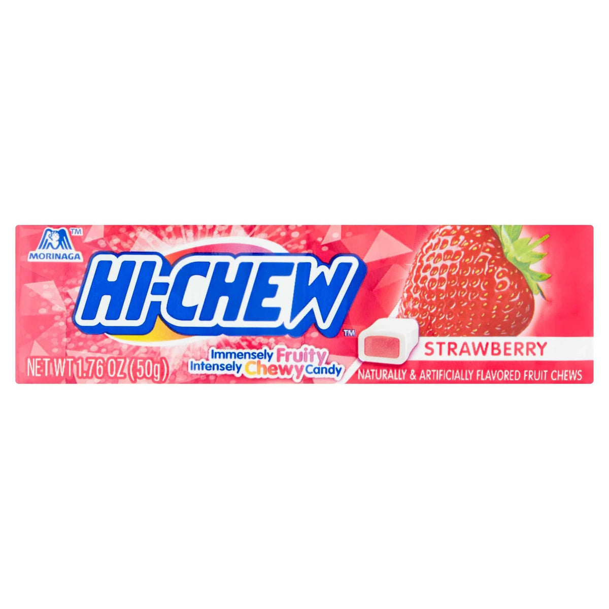 Strawberry Flavoured Chewy Sweets 50g by HI-CHEW