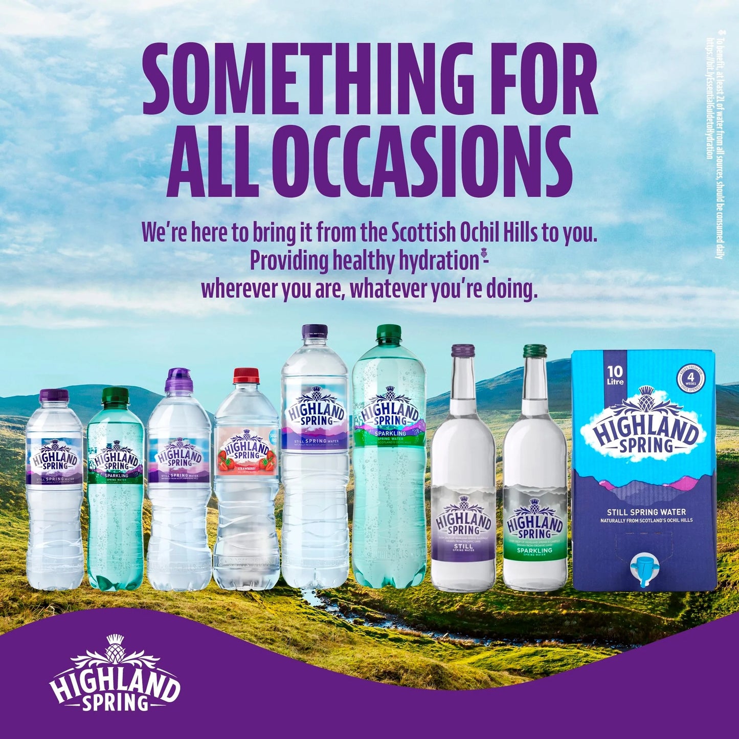 Still Bottled Water 12 X 500ml by HIGHLAND SPRING