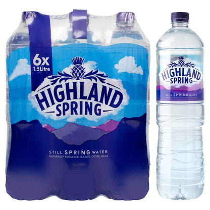 Still Water 6 X 1.5 Ltrs by HIGHLAND SPRING