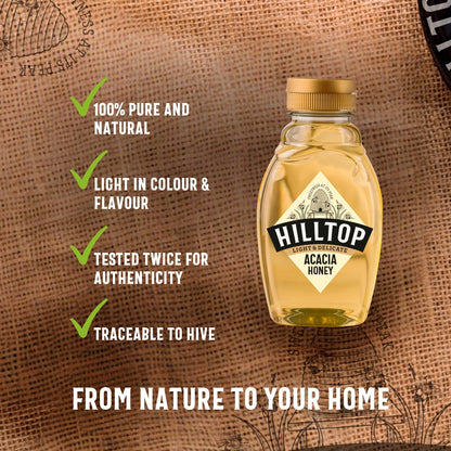 Acacia Honey 340g by HILLTOP