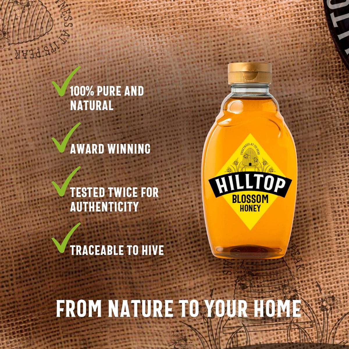 Everyday Blossom Honey 720g by HILLTOP