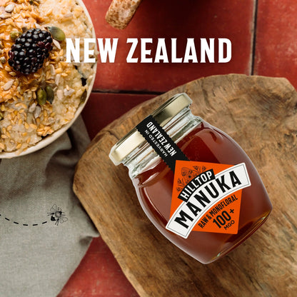 Premium Manuka 100+ Mgo Honey Of New by HILLTOP