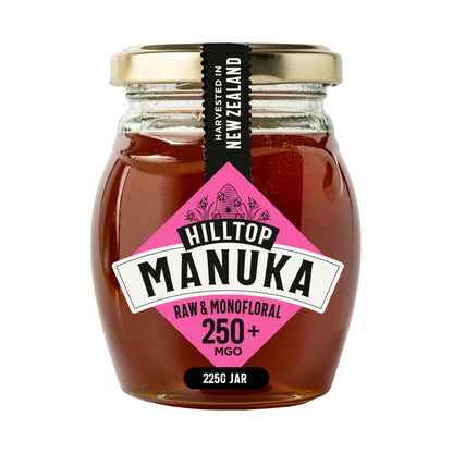 Premium Manuka Honey 250+ Mgo 225g by HILLTOP