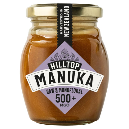Premium Manuka Honey 500+ Mgo 225g by HILLTOP