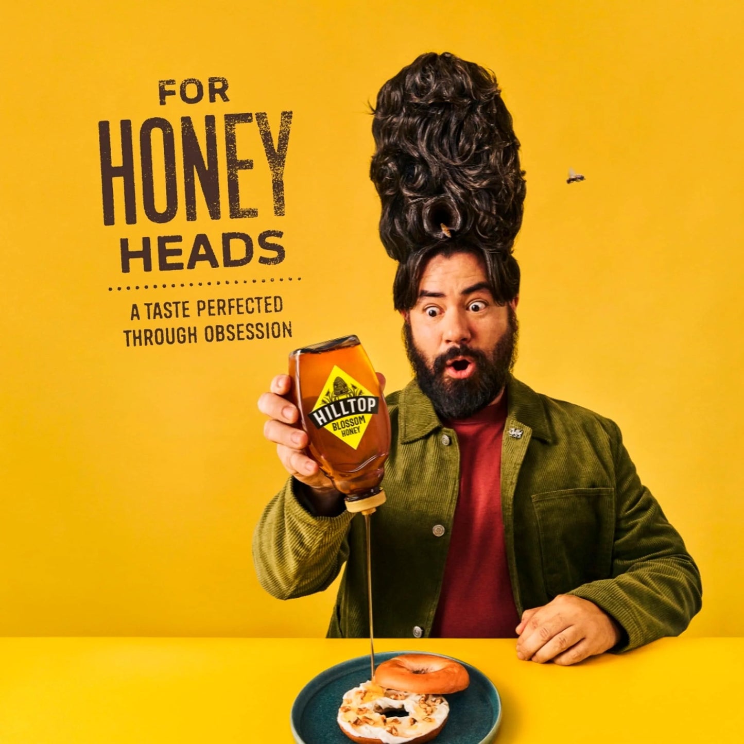Squeezy Blossom Honey 340g by HILLTOP