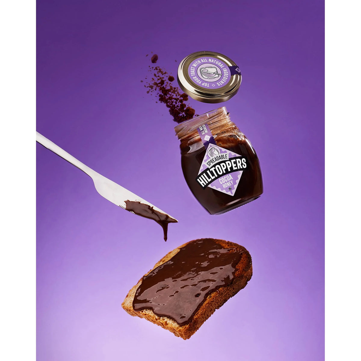 pers Cocoa Honey Spread 225g by HILLTOP