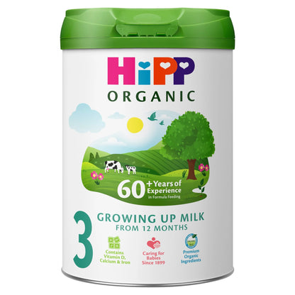 3 Growing Up Baby Milk Powder by HIPP ORGANIC