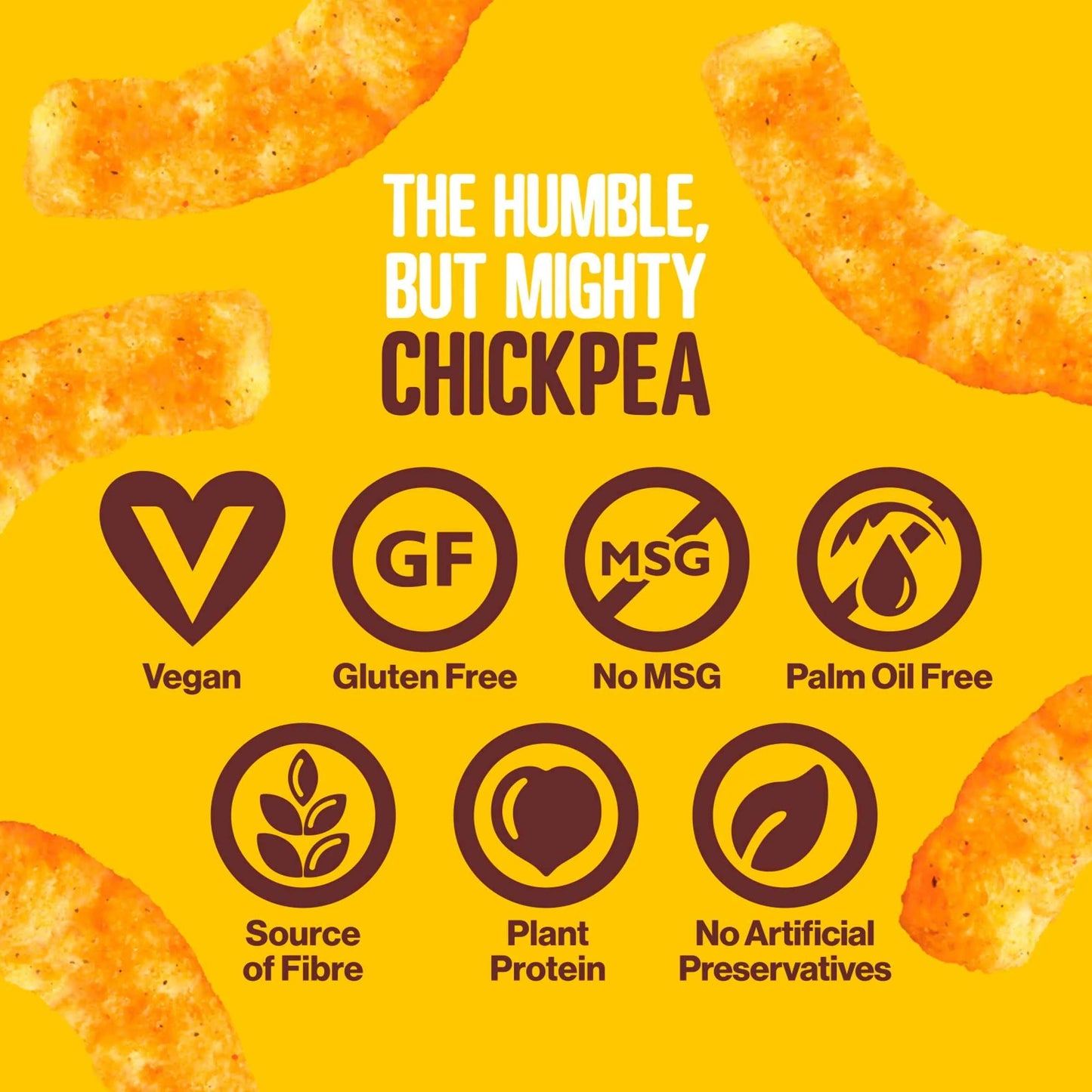 Salt & Vinegar Vibes Chickpea Puff by HIPPEAS