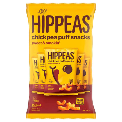 Sweet & Smokin' Chickpea Puff Snacks by HIPPEAS