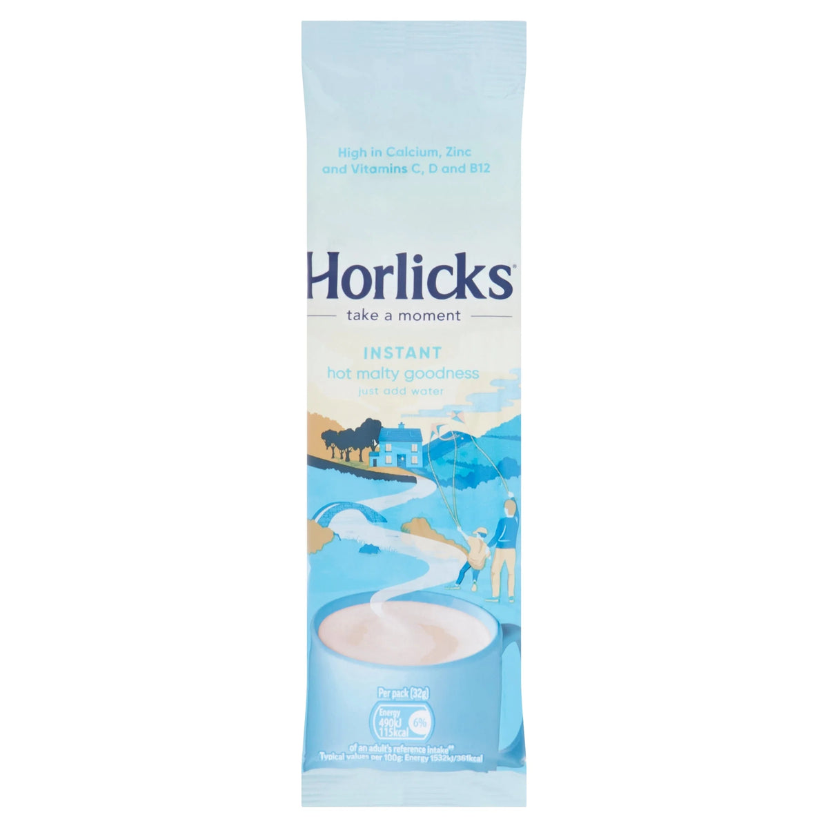 Instant Malt Drink 32g by HORLICKS