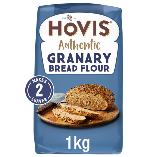 Baking Authentic Granary Bread Flour 1kg by HOVIS