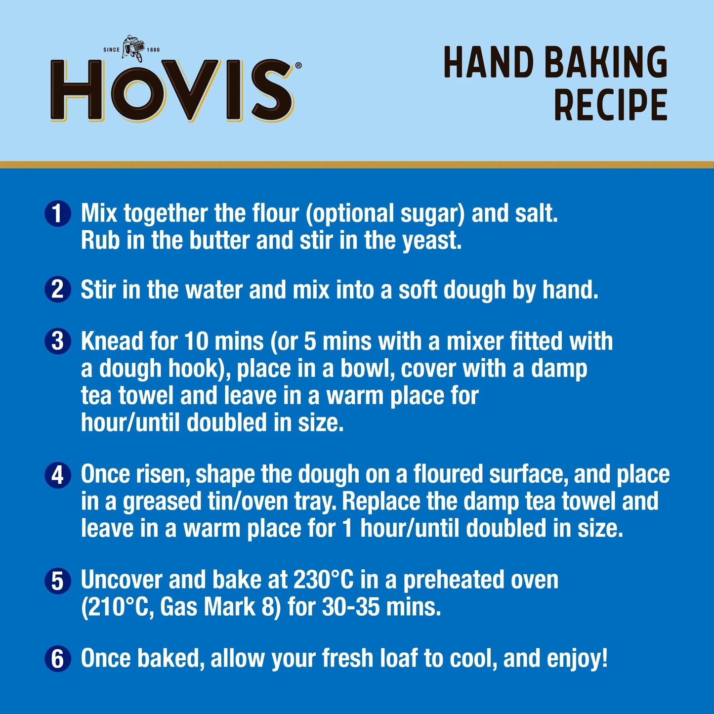 Baking Authentic Granary Bread Flour 1kg by HOVIS