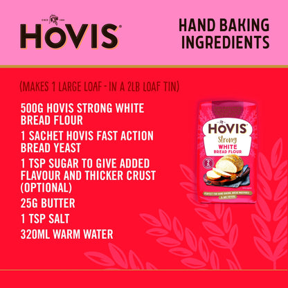 Baking Strong White Bread Flour 1kg by HOVIS