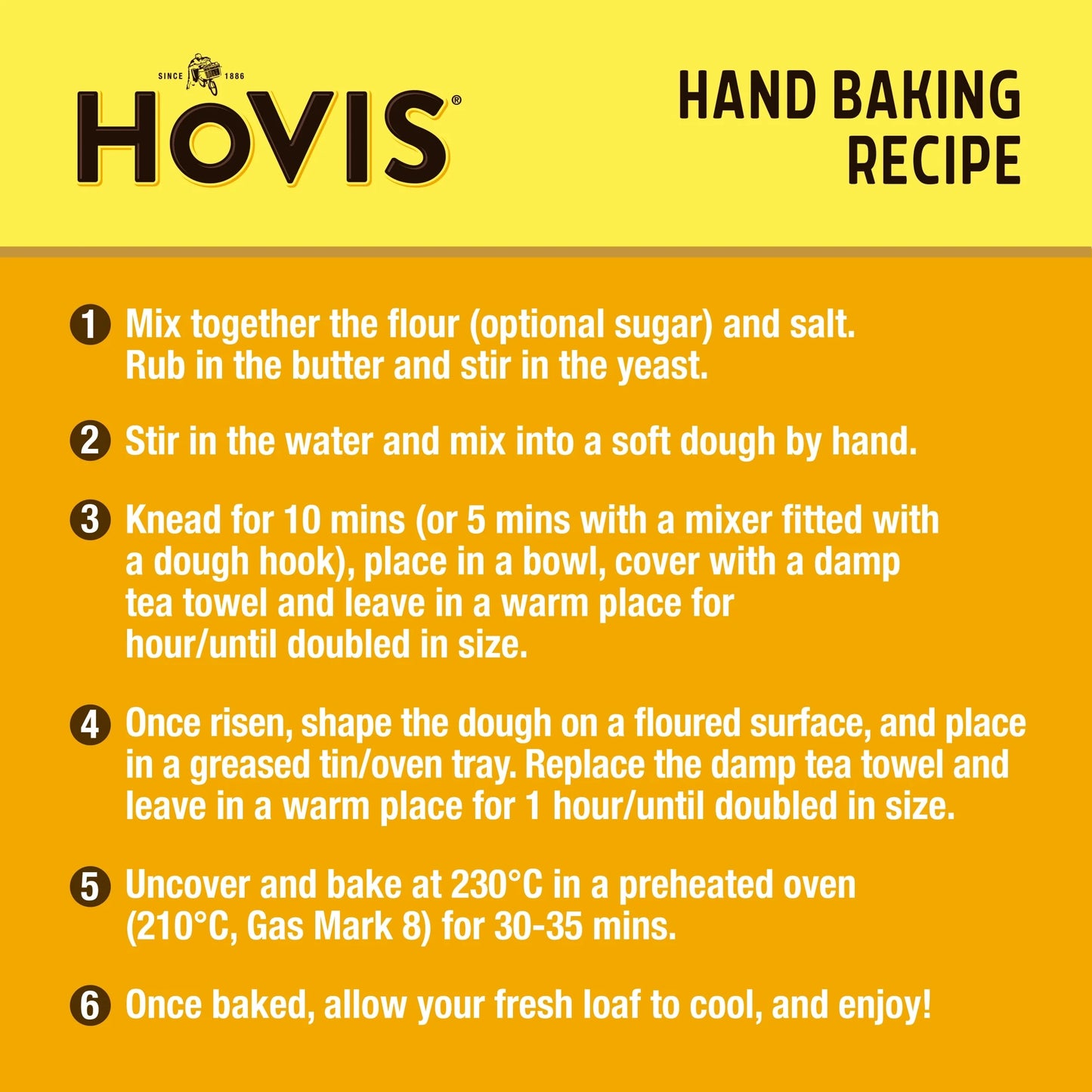 Baking Strong Wholemeal Bread Flour 1kg by HOVIS