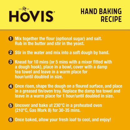 Baking Strong Wholemeal Bread Flour 1kg by HOVIS