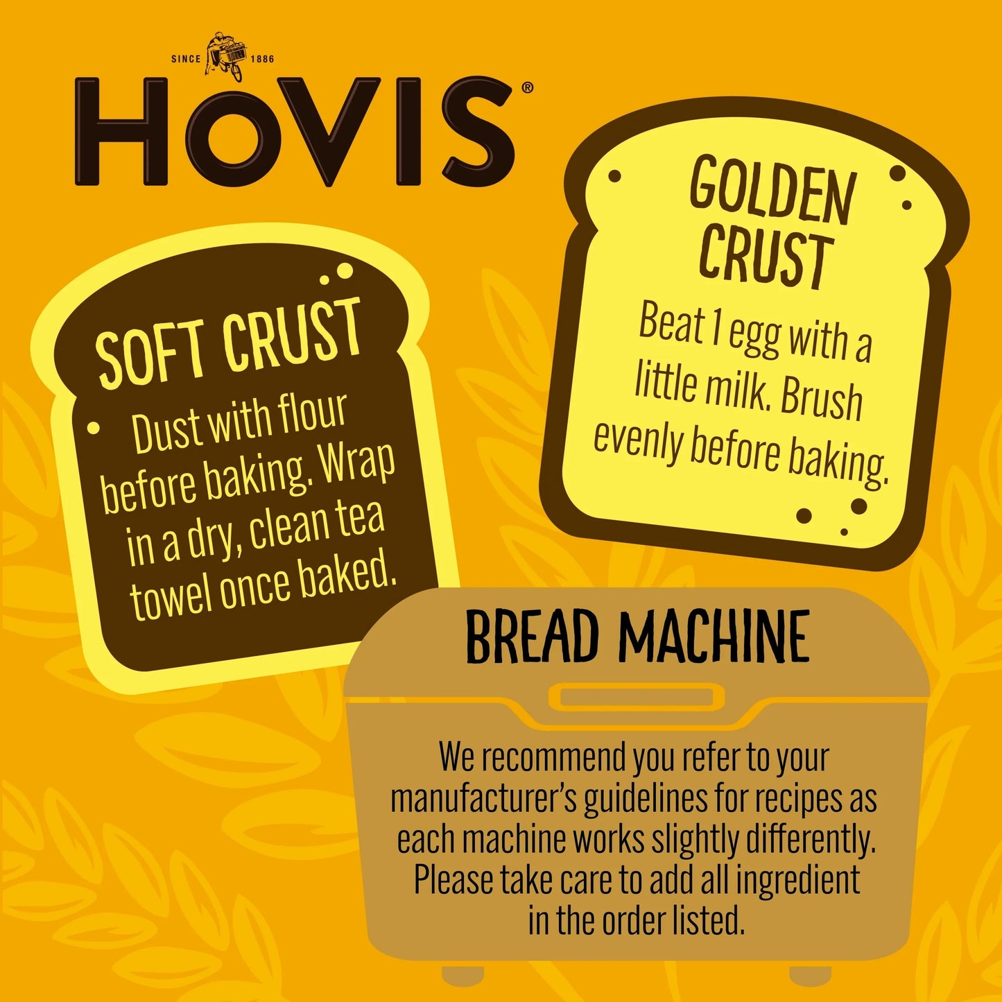 Baking Strong Wholemeal Bread Flour 1kg by HOVIS