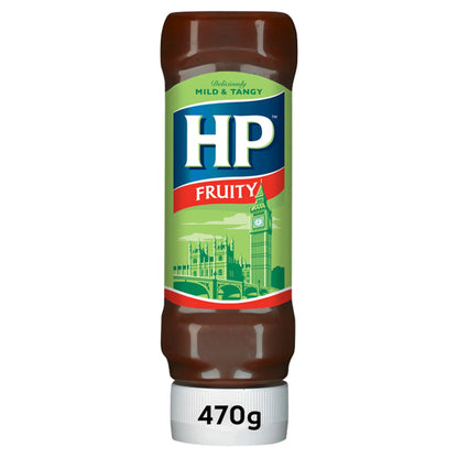 Fruity Brown Sauce Top Down 470g by HP