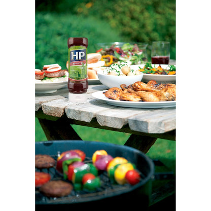 Fruity Brown Sauce Top Down 470g by HP