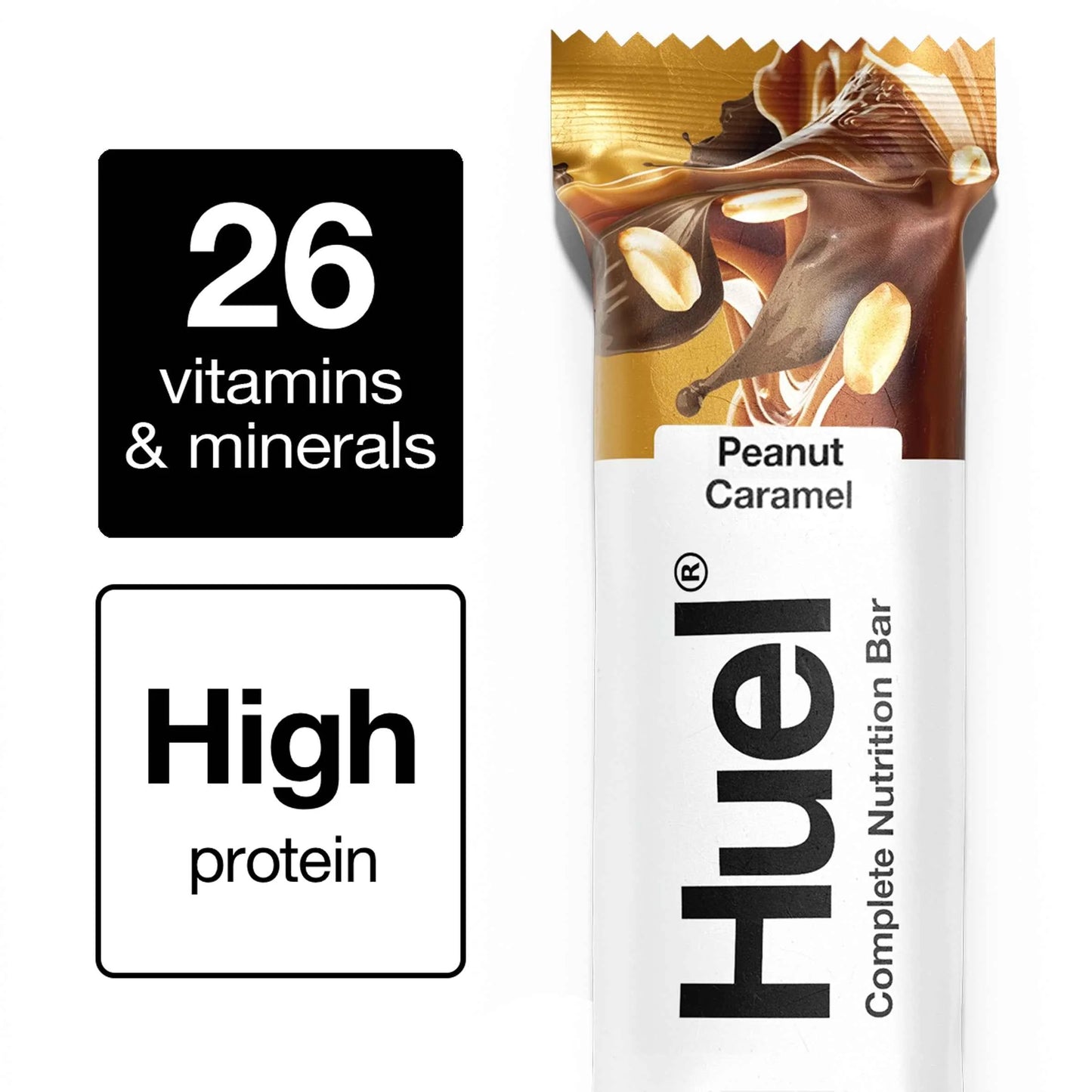 Peanut Caramel Complete Nutrition Bar 55g by Huel