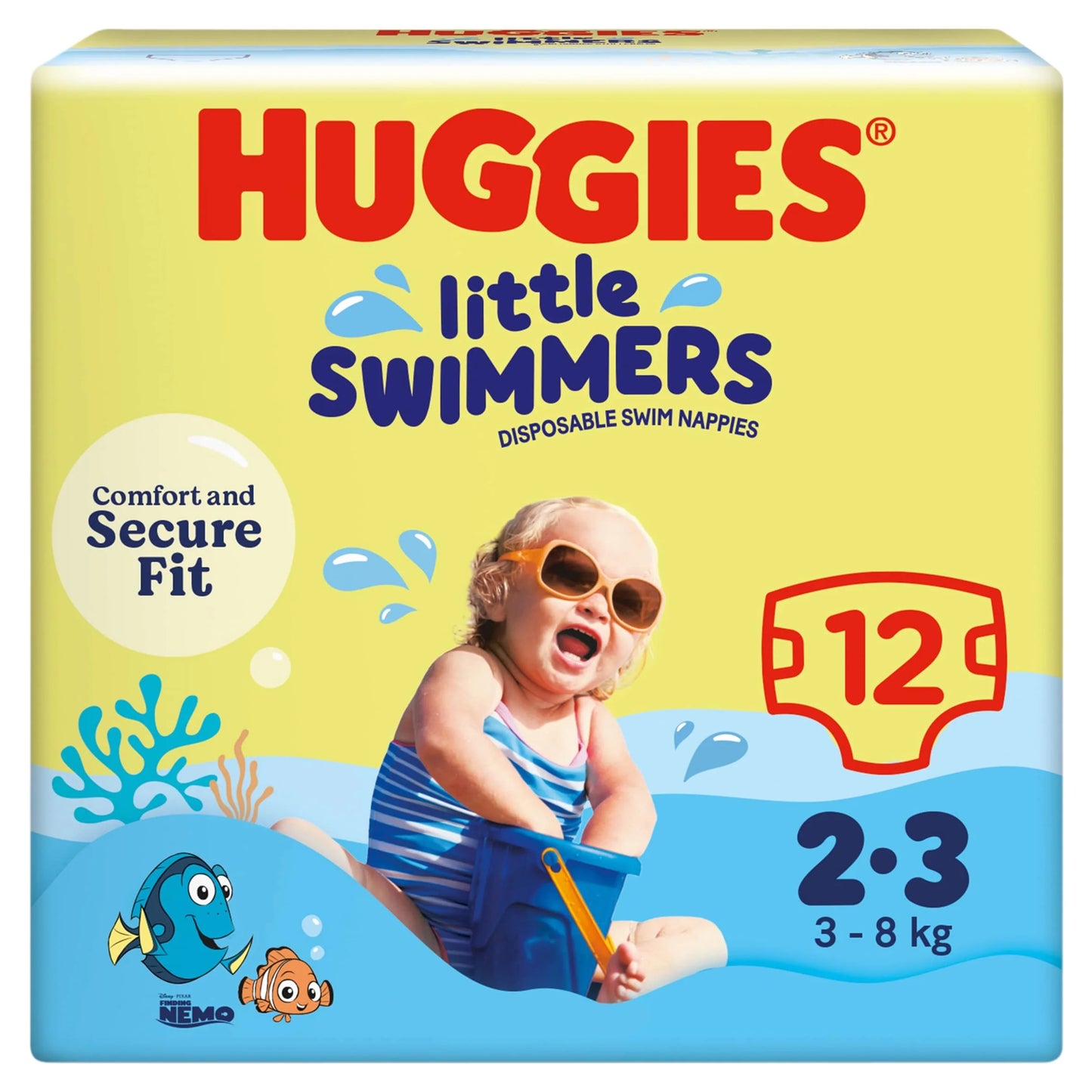 Little Swimmers Size 2-3 Disposable by HUGGIES