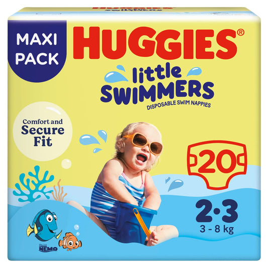 Little Swimmers Swim Nappies Size 2-3 by HUGGIES