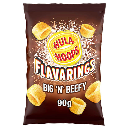 " HULA HOOPS Flavarings Big'n'beefy Sharing (90g)