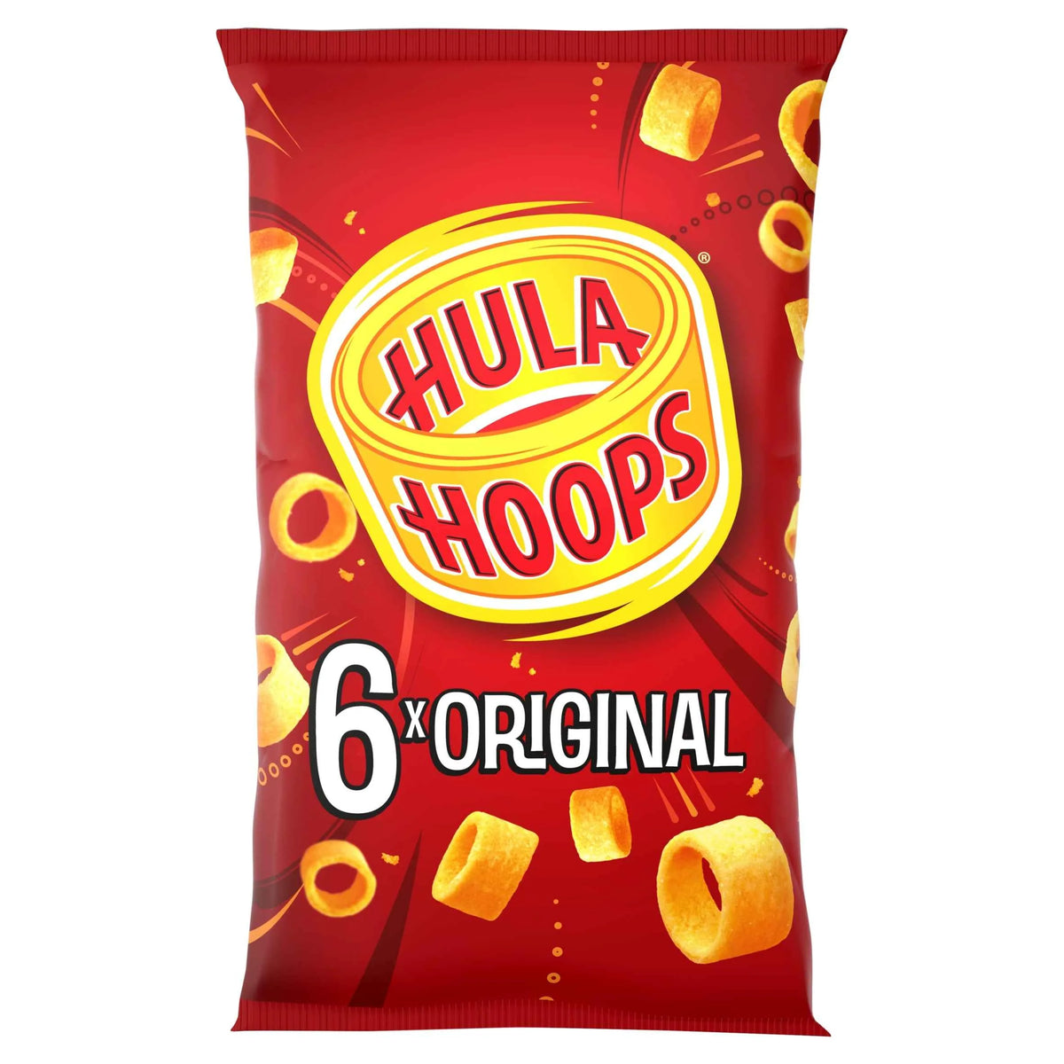 Hula Hoops Original Multipack Crisps 6x24g by KP