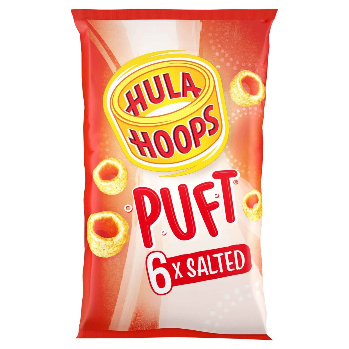 Puft Salted Multipack Crisps 6x15g by HULA HOOPS