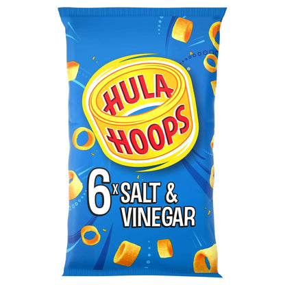 Salt & Vinegar Multipack Crisps by HULA HOOPS