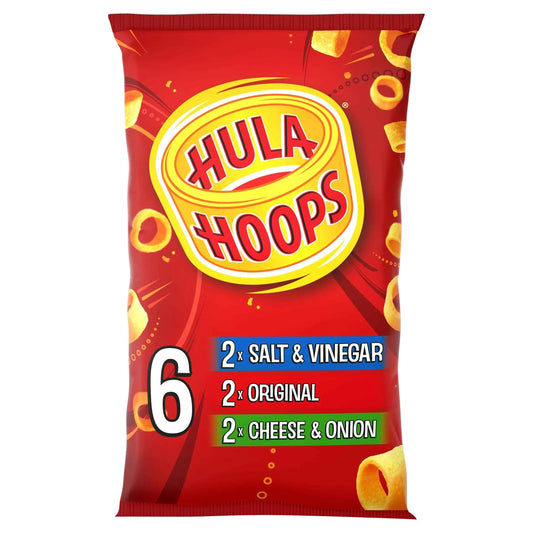 Variety Multipack Crisps 6x24g by HULA HOOPS