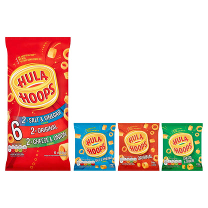 Variety Multipack Crisps 6x24g by HULA HOOPS