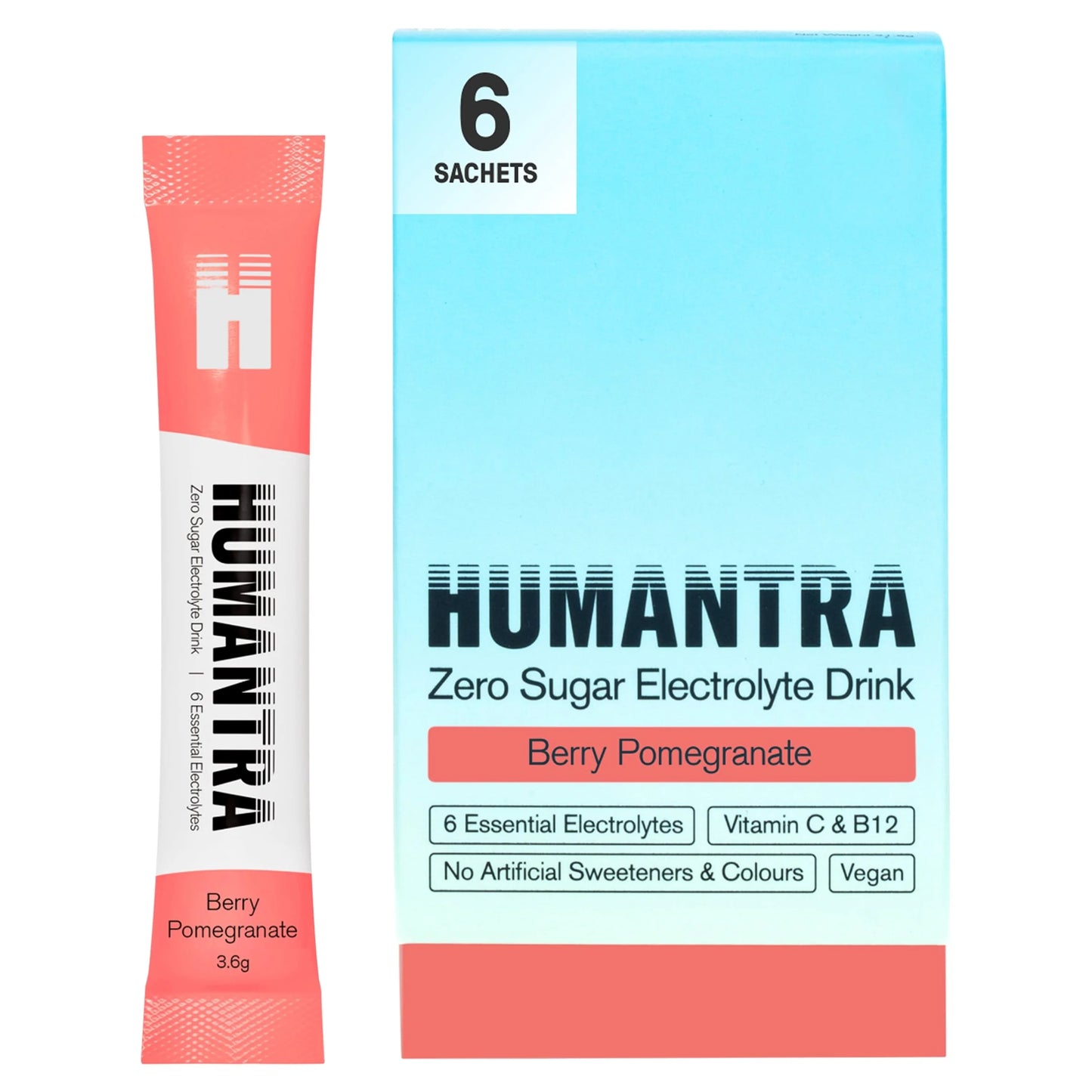 Berry Pomegranate Zero Sugar by HUMANTRA
