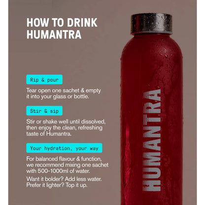 Black Cherry Zero Sugar Electrolyte by HUMANTRA