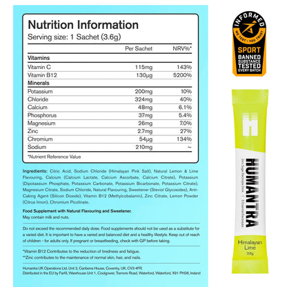 Himalayan Lime Zero Sugar by HUMANTRA