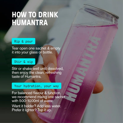 Lychee Zero Sugar Electrolyte Drink by HUMANTRA