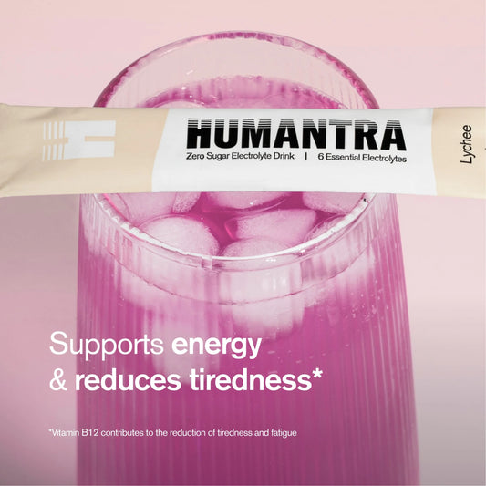 Lychee Zero Sugar Electrolyte Drink by HUMANTRA