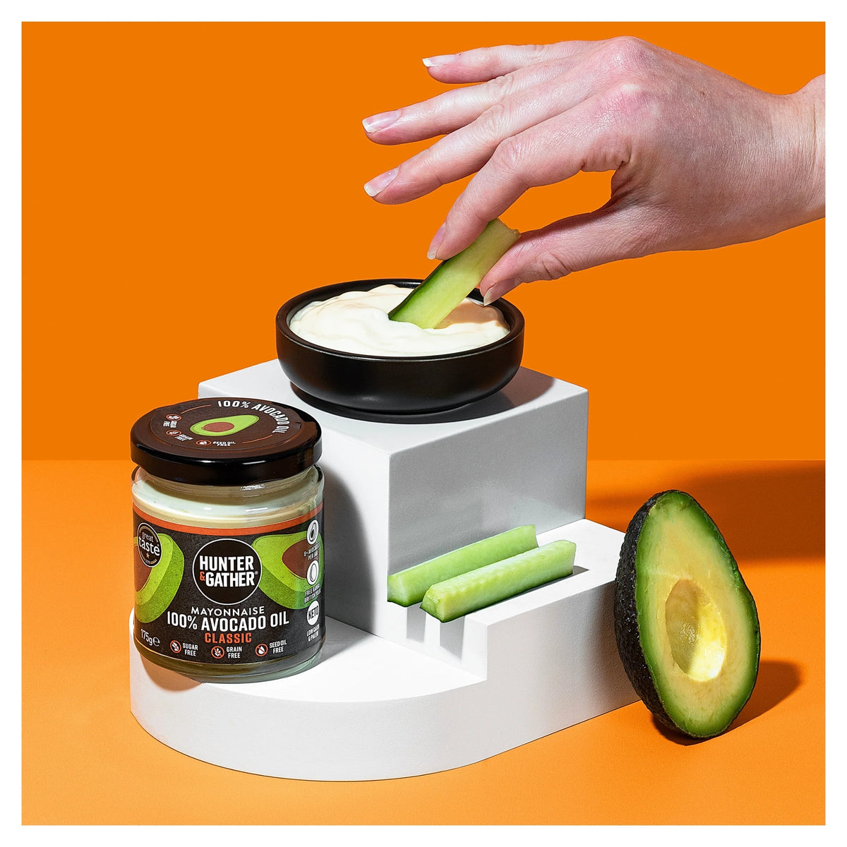 Avocado Oil Mayonnaise by HUNTER & GATHER