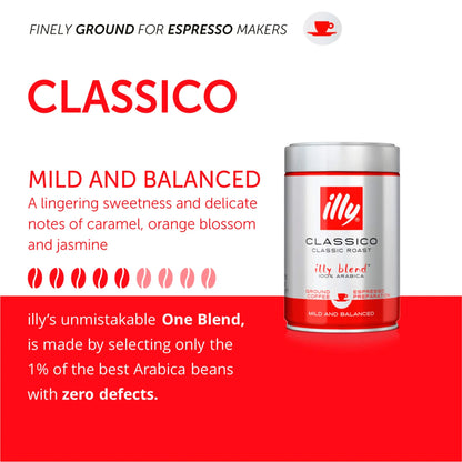 Espresso Ground Coffee 250g by illy