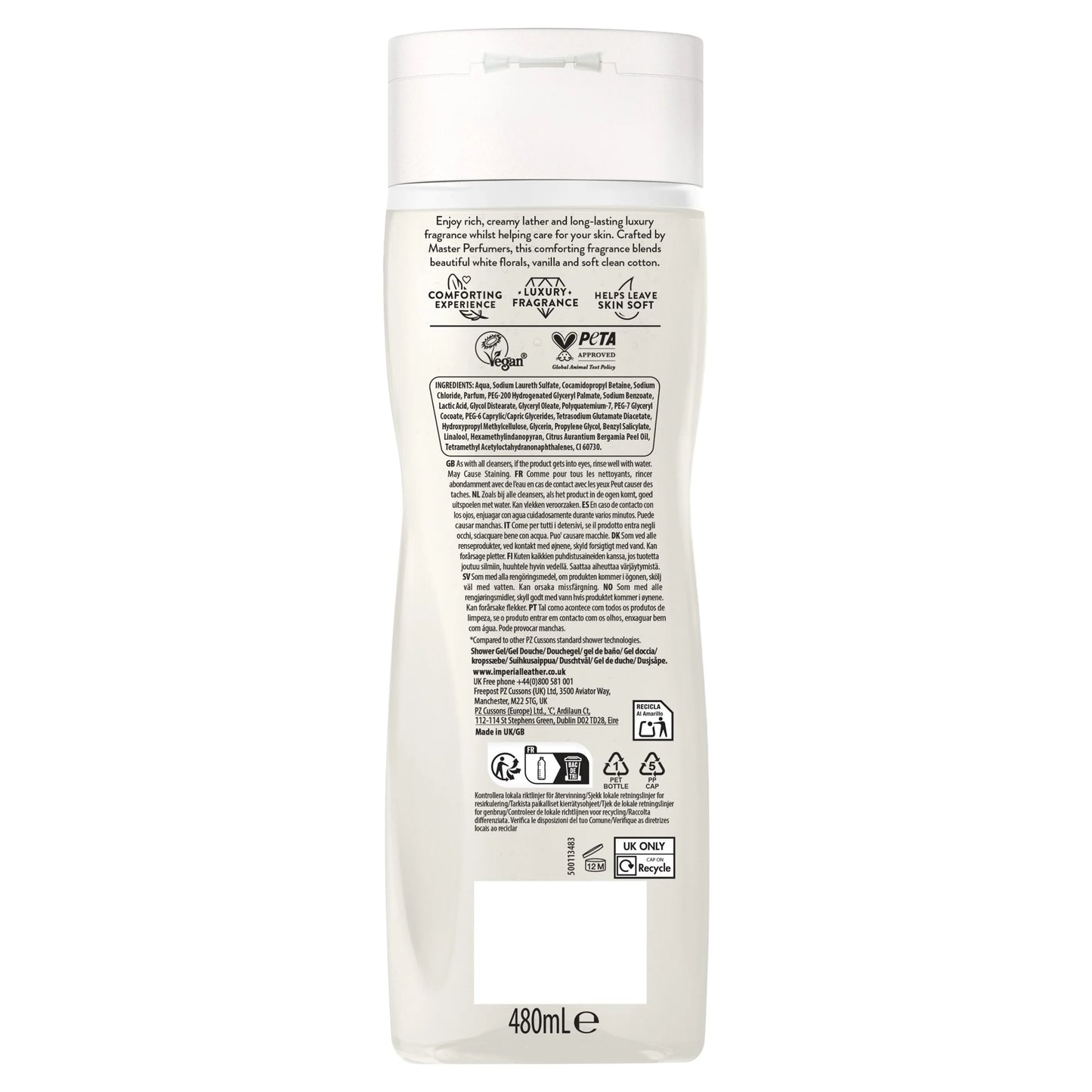 Bodywash Cotton Flower & by IMPERIAL LEATHER