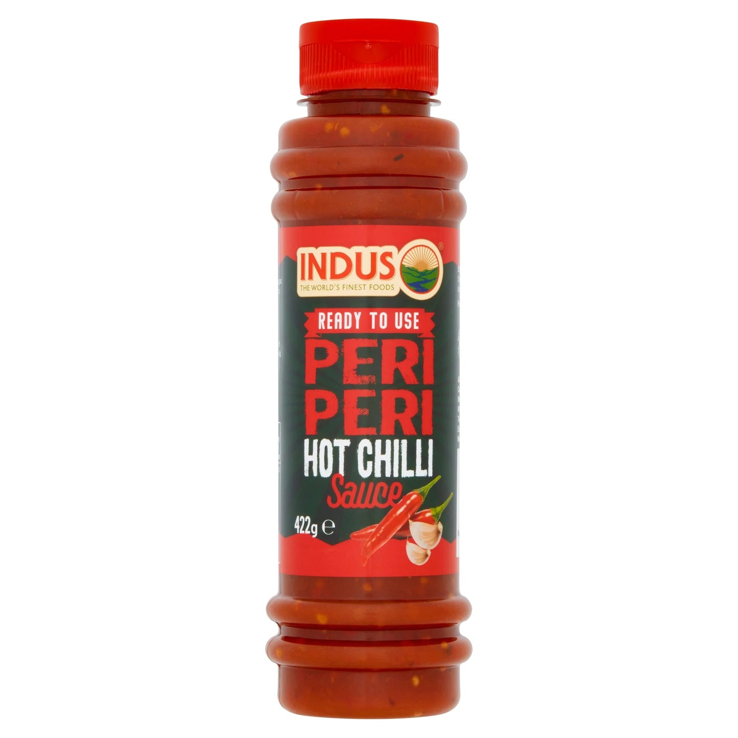 Peri Peri Hot Chilli Sauce 422g by INDUS