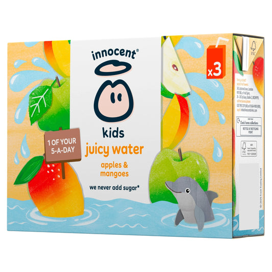 Kids Juicy Water Apple And Mango 3 X by innocent