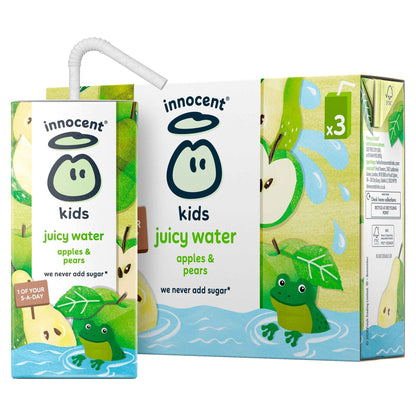 Kids Juicy Water Apples & Pears 3 X by innocent