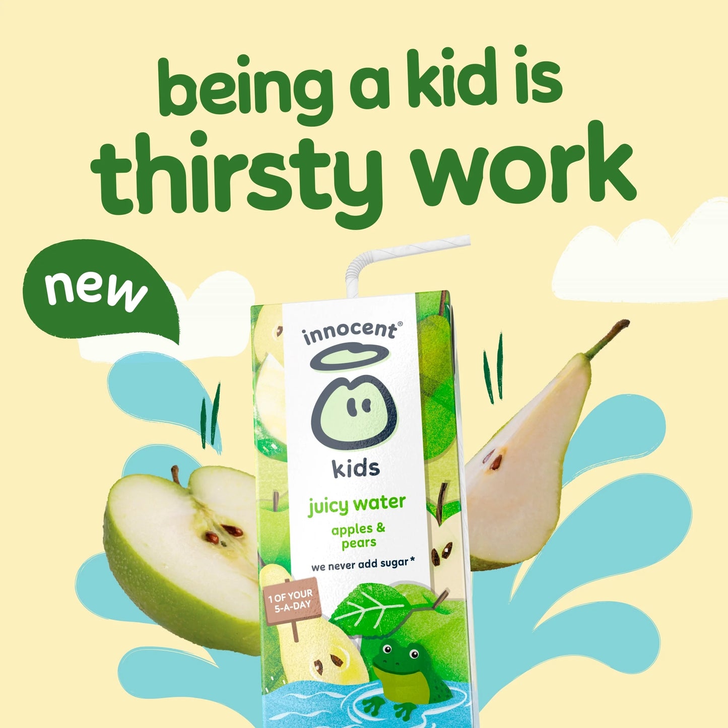 Kids Juicy Water Apples & Pears 3 X by innocent