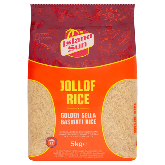 Golden Basmati Sella Rice 5kg by ISLAND SUN
