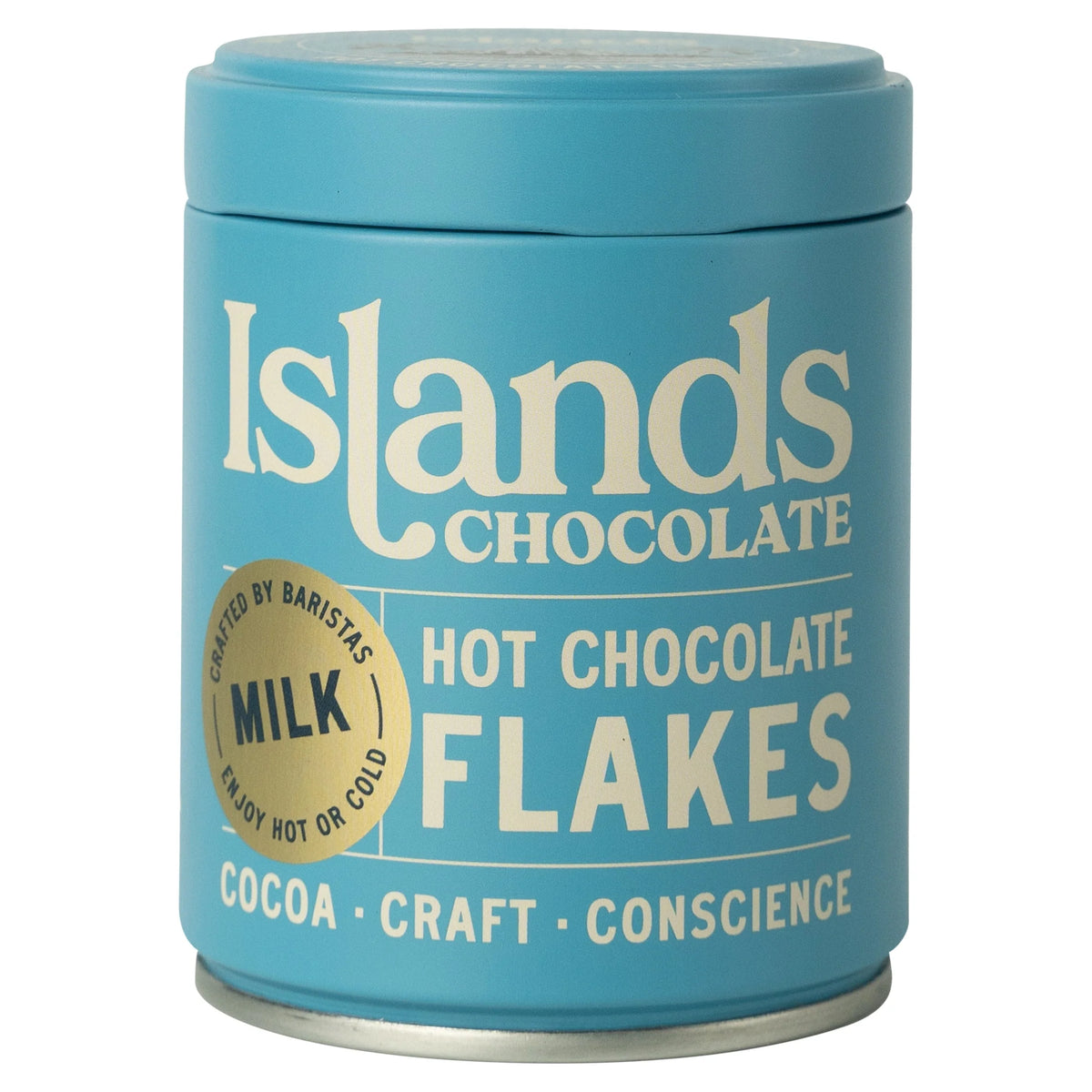 Milk Hot Chocolate Flakes by Islands CHOCOLATE