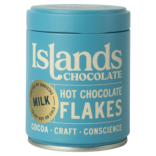 Milk Hot Chocolate Flakes by Islands CHOCOLATE