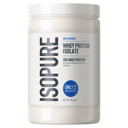 Whey Protein Isolate Unflavoured 435g by ISOPURE